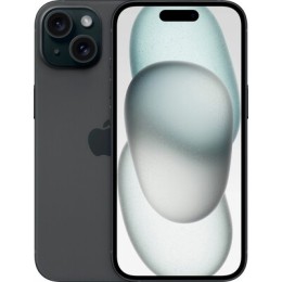 Смартфон Apple iPhone 15 256GB Dual nano SIM, черный 