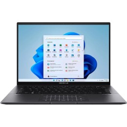 Ноутбук Asus Zenbook 14 UM3402YA-KP660 (AMD Ryzen 7 7730U/14"/2560x1600/16GB/1024GB SSD/AMD Radeon Vega 8/Без ОС) 90NB0W95-M014W0, Black
